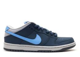 Nike: Синие кроссовки  Dunk Low Pro SB