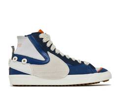 Nike: Серые кроссовки  Blazer Mid 77