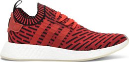 Adidas: Красные кроссовки  NMD_R2 Primeknit