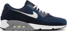 Nike: Синие кроссовки  Air Max 90 Premium