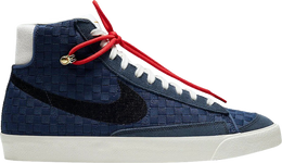 Nike: Синие кроссовки  Blazer Mid 77 Vintage