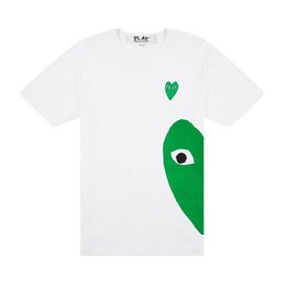 Comme Des Garçons Play: Зелёная футболка  Heart