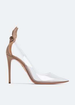 Aquazzura: Бежевые туфли Bow Tie 105