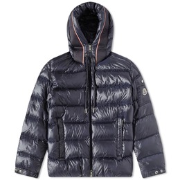 Moncler: Пуховик с капюшоном 