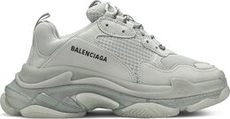 Balenciaga: Серые кроссовки  Triple S