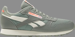 Reebok: Зелёные кроссовки  Classic Leather