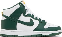 Nike: Зелёные кроссовки  Dunk High