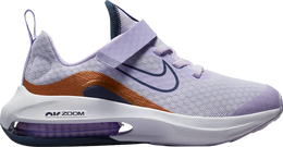 Nike: Фиолетовые кроссовки  Air Zoom