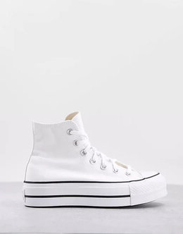 Converse: Белые кеды  Chuck Taylor Lift