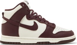 Nike: Бордовые кроссовки  Dunk High