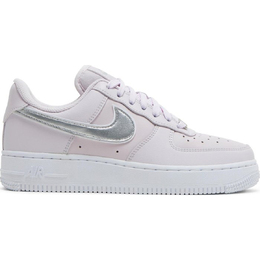 Nike: Серебристые кроссовки  Air Force 1