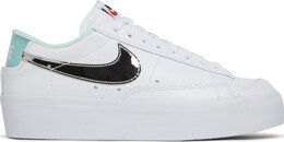 Nike: Белые кроссовки  Blazer Low