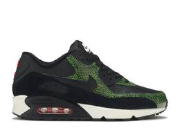 Nike: Зелёные кроссовки  Air Max 90