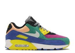 Nike: Зелёные кроссовки  Air Max 90 QS