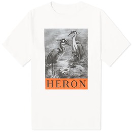 Heron Preston: Белая футболка Heron