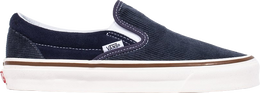 Vans: Синие кеды  Classic Slip On