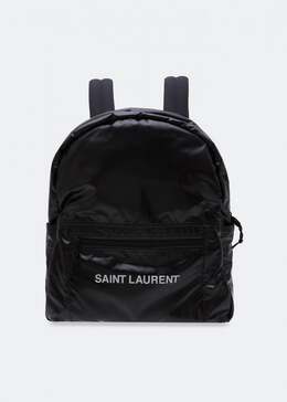 Saint Laurent: Чёрный рюкзак  Nuxx