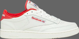 Reebok: Красные кроссовки  Club C 85