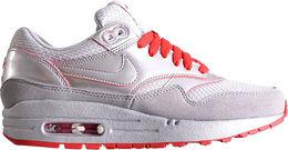 Nike: Серебристые кроссовки  Air Max 1