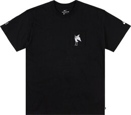 Nike: Чёрная футболка 