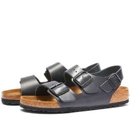 Birkenstock: Чёрные сандалии  Milano