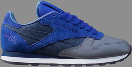 Reebok: Синие кроссовки  Classic Leather