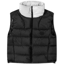 Moncler: Чёрный жилет 