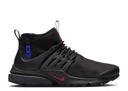 Nike: Чёрные кроссовки  Air Presto Mid Utility