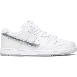 Nike: Белые кроссовки  Dunk Low Pro SB