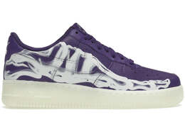 Nike: Фиолетовые кроссовки Air Force 1 Low