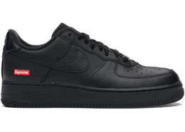 Nike: Чёрные кроссовки Air Force 1 Low