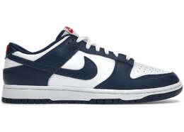 Nike: Синие кроссовки Dunk Low