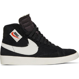 Nike: Чёрные кроссовки  Blazer Mid