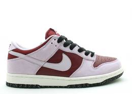 Nike: Красные кроссовки  Dunk Low