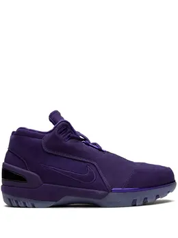 Nike: Фиолетовые кроссовки  Air Zoom