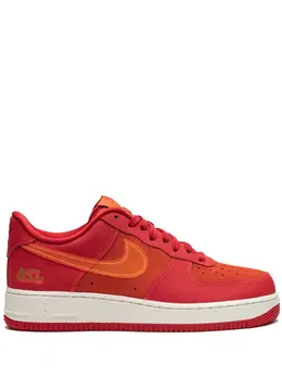 Nike: Оранжевые кроссовки  Air Force 1 Low