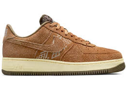 Nike: Коричневые кроссовки  Air Force 1 Low