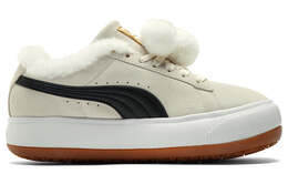 PUMA: Бежевые кроссовки  Suede Mayu