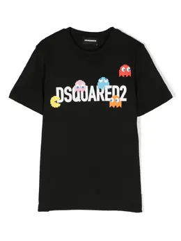 Dsquared2 Kids: Хлопковая футболка