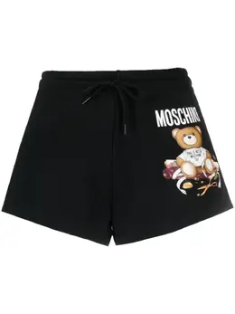 Moschino: Хлопковые шорты Teddy Bear