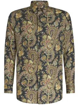 ETRO: Рубашка с принтом 