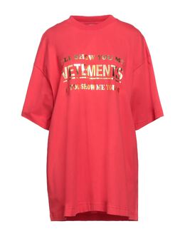 VETEMENTS: Футболка с принтом 