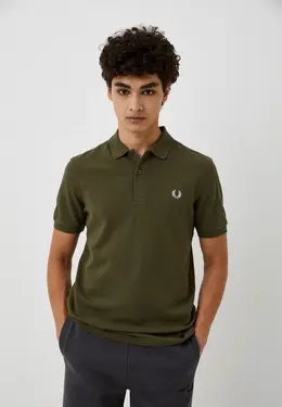 Fred Perry: Поло цвета хаки