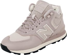 New Balance: Бежевые кроссовки  574