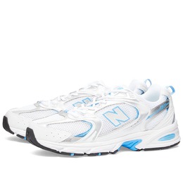 New Balance: Голубые кроссовки 