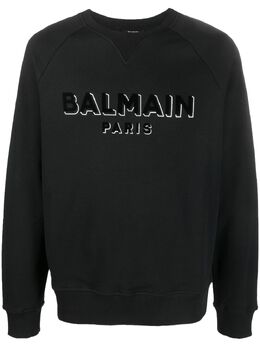 Balmain: Хлопковый свитшот 