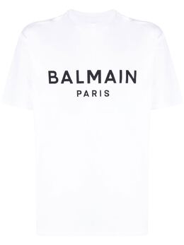 Balmain: Хлопковая футболка 