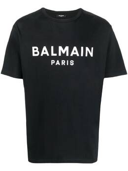 Balmain: Хлопковая футболка