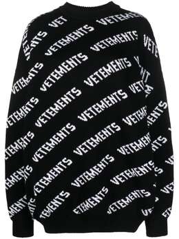 VETEMENTS: Свитшот из шерсти 