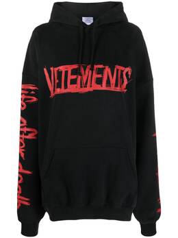 VETEMENTS: Хлопковый свитшот 